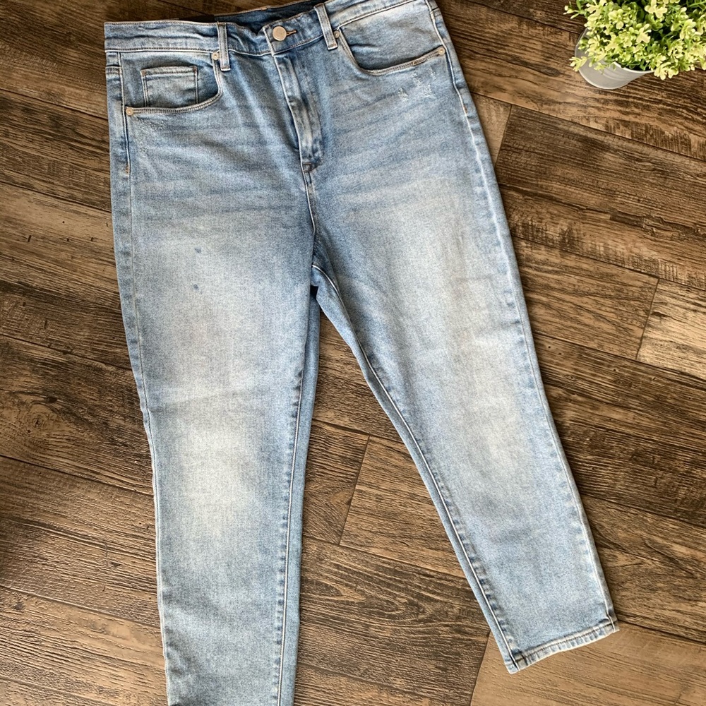 BLANKNYC high rise tapered The Rivington Jeans